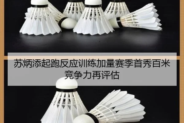 苏炳添起跑反应训练加量赛季首秀百米竞争力再评估（yaxin868.comapp）